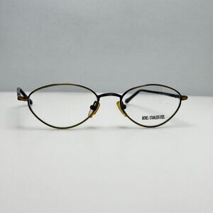 Unbranded EMF-919 Antique Gold Eyeglasses Eye Glasses Frames 52-20-135